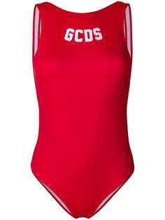 купальник с принтом логотипа Gcds