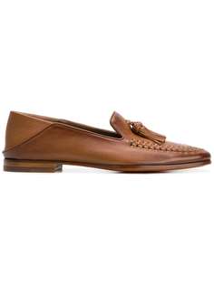 слиперы с кисточкой Santoni