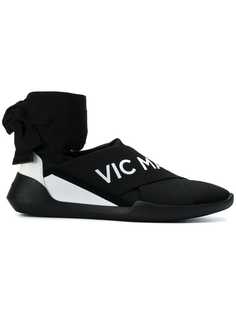 брендированные кроссовки с завязками вокруг щиколотки Vic Matie