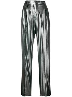 брюки прямого кроя с завышенной талией Alberta Ferretti