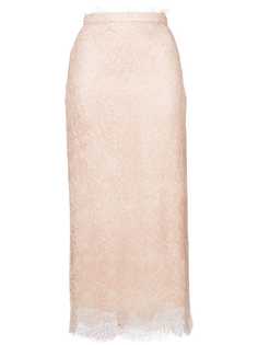 кружевная юбка миди Ermanno Scervino