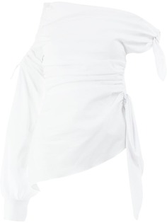 топ асимметричного кроя с декоративными узлами Peter Pilotto