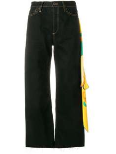 широкие джинсы с платком Simon Miller