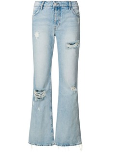 джинсы с потертостями Adaptation