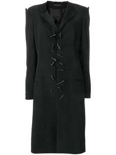длинное пальто Yohji Yamamoto