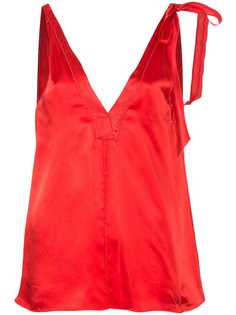 расклешенный топ без рукавов Forte Forte