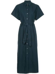 платье-рубашка свободного кроя с короткими рукавами Maison Kitsuné