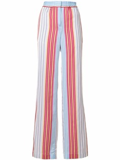 широкие полосатые брюки Ps By Paul Smith