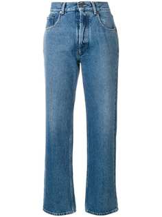 прямые укороченные джинсы Maison Margiela