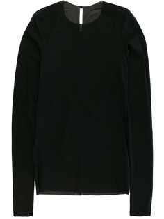 прозрачный длинный топ Isabel Benenato