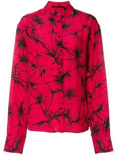рубашка с мотивом чертополоха Haider Ackermann