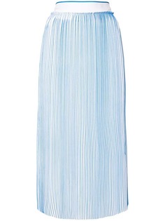 юбка длины миди с рифленой отделкой Victoria Victoria Beckham