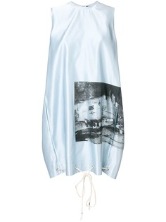 платье с принтом 'Car crash' Calvin Klein 205W39nyc