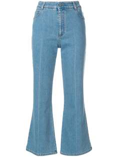 укороченные расклешенные джинсы Stella McCartney
