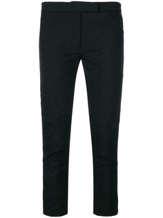 брюки с помятым эффектом Ann Demeulemeester