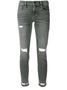 джинсы с эффектом потертости Frame Denim