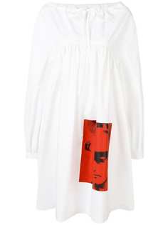 платье с контрастным принтом Calvin Klein 205W39nyc