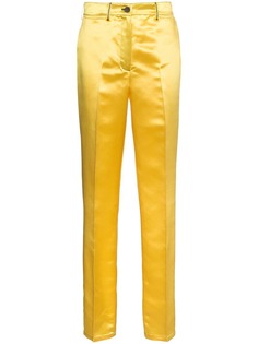 атласные брюки с высокой талией Calvin Klein 205W39nyc