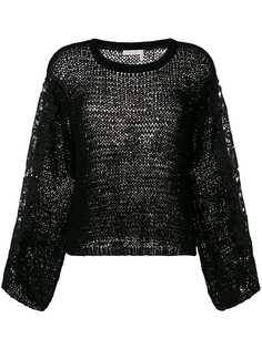 пуловер с рукавами с кружевной отделкой See By Chloé