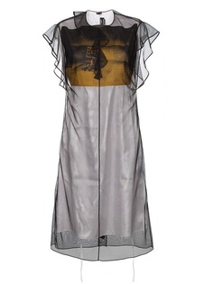 сатиновое платье с тюлем 'X Andy Warhol Foundation' Calvin Klein 205W39nyc