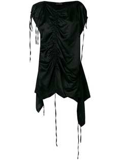 топ асимметричного кроя со сборками Ivan Grundahl