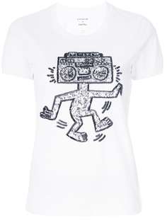 x Keith Haring футболка с декором из пайеток Coach