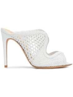 плетеные мюли с открытым носком Alexandre Birman