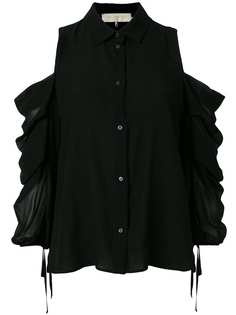 блузка с вырезанными плечами L'Autre Chose