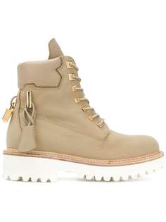 высокие ботинки на шнуровке Buscemi