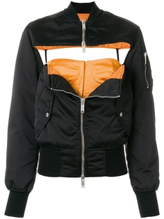 куртка с вырезными деталями на груди Unravel Project