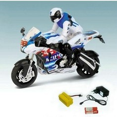 Радиоуправляемый мотоциклист Wangfeng Moto Racing, аккум/адаптер, 333-902B - М35563
