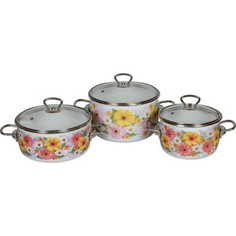 Набор эмалированной посуды 3 предмета Vitross №13 Fernanda 1DA135S