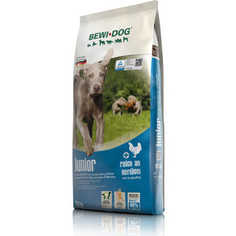 Сухой корм Bewi Dog Junior rich in Poultry с птицей для молодых собак крупных пород с 4-х месяцев 12,5кг (509125)