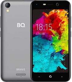 Мобильный телефон BQ BQ-5008L Brave (серый)