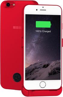 Чехол-аккумулятор InterStep Power 3000 мАч для Apple iPhone 6/6S/7/8 (красный)
