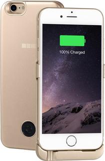 Чехол-аккумулятор InterStep Power 3000 мАч для Apple iPhone 6/6S/7/8 (золотой)