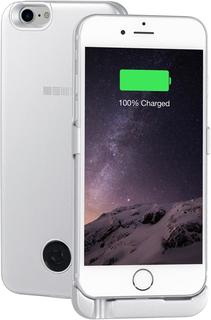 Чехол-аккумулятор InterStep Power 3000 мАч для Apple iPhone 6/6S/7/8 (серебристый)