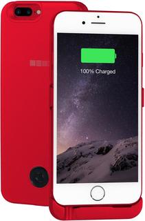 Чехол-аккумулятор InterStep Power 5000 мАч для Apple iPhone 6/6S/7/8 Plus (красный)