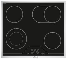 Электрическая варочная панель Vestfrost VFVIT60HH (черно-серебристый)