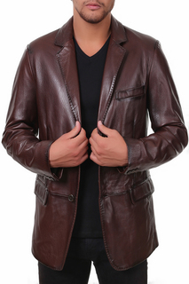 leather jacket JACK WILLIAMS
