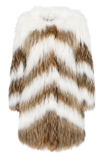 Шуба из меха енота Virtuale Fur Collection