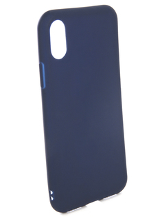 Аксессуар Чехол EVA Silicone для APPLE IPhone X Blue IP8A001BL-X