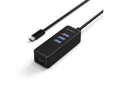Хаб USB Orico W10PH4-C3 Black