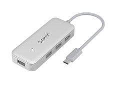 Хаб USB Orico TC4U-U3 Silver