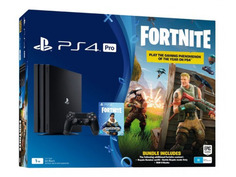 Игровая приставка Sony PlayStation 4 Pro 1Tb Black + игра Fortnite CUH-7108B