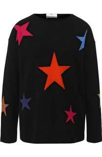 Кашемировый пуловер с вышитыми звездами Allude