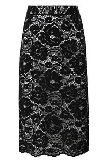 Кружевная юбка-карандаш DKNY