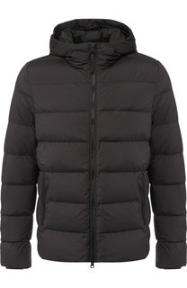 Пуховая куртка на молнии с капюшоном Woolrich