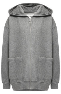Хлопковый кардиган на молнии с капюшоном 5PREVIEW