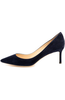 Замшевые туфли Romy на шпильке Jimmy Choo
